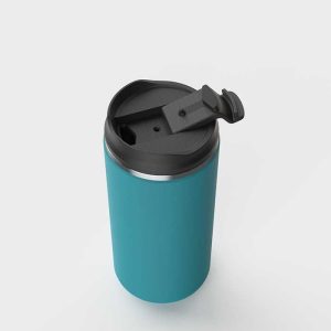 Warehouse Stock 12oz16oz Food Grade Stainless Steel Coffee Mug Double Wall Coffee Tumbler With Spout Lid