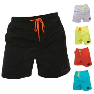 2021 New Style Mens Fashion Solid Color Custom Logo Summer Casual Shorts