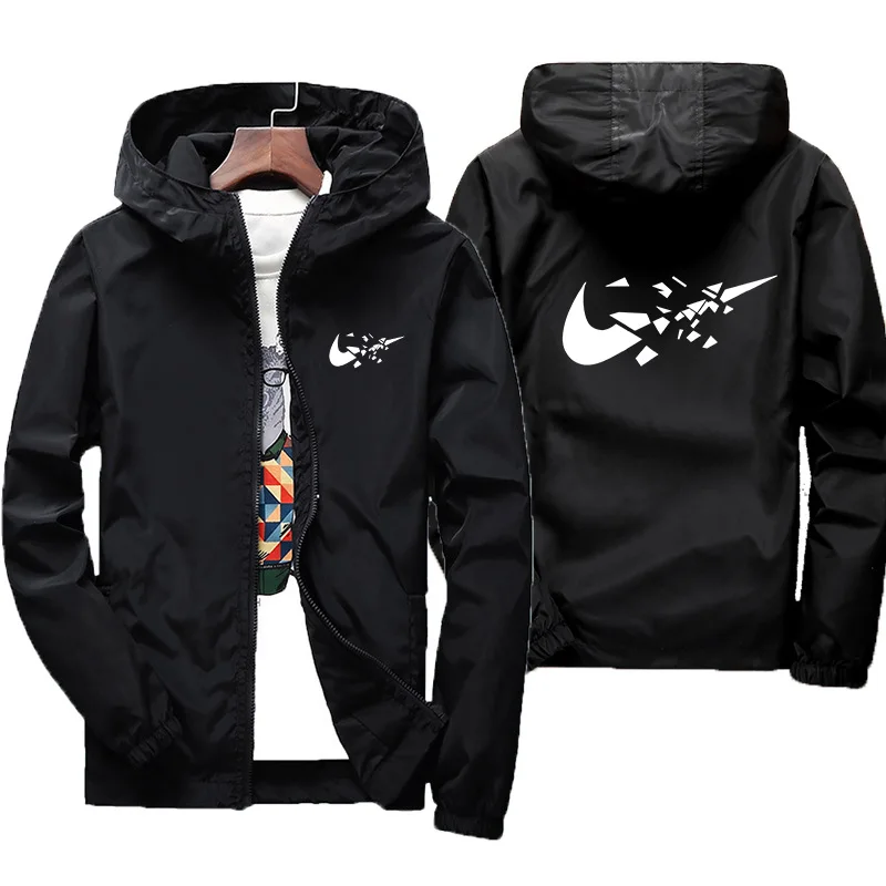 2024 New Summer Jacket Men's Outdoor Sports Windproof Lightweight Breathable Zipper Fishing Jacket
